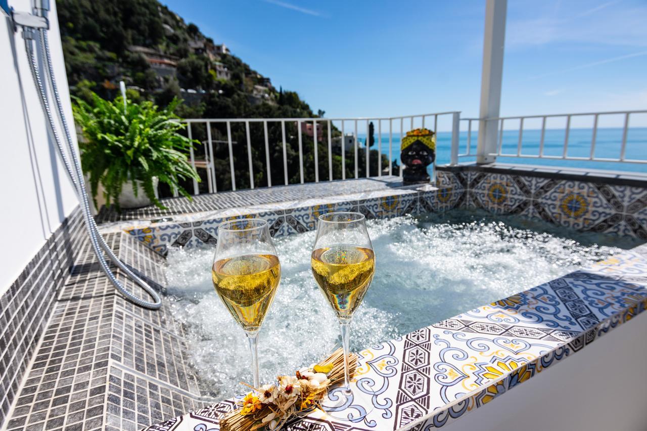 Villa Pietra Santa Positano Bagian luar foto