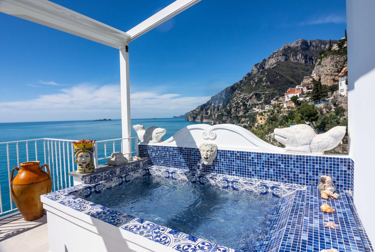 Villa Pietra Santa Positano Bagian luar foto