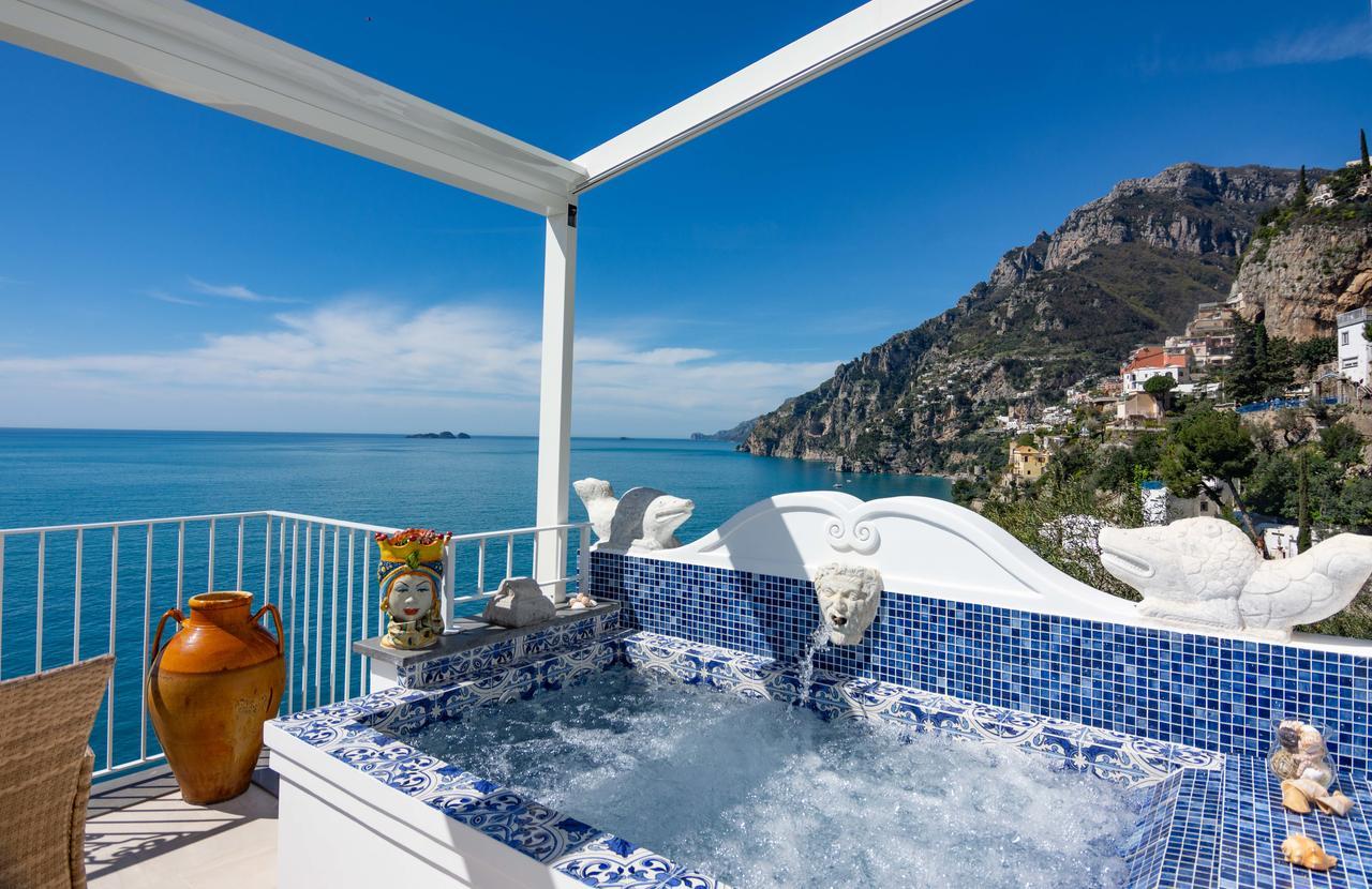 Villa Pietra Santa Positano Bagian luar foto