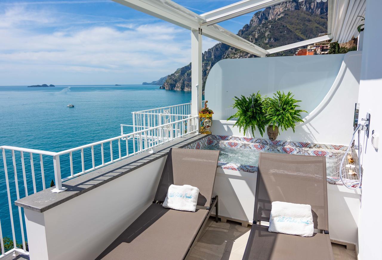 Villa Pietra Santa Positano Bagian luar foto